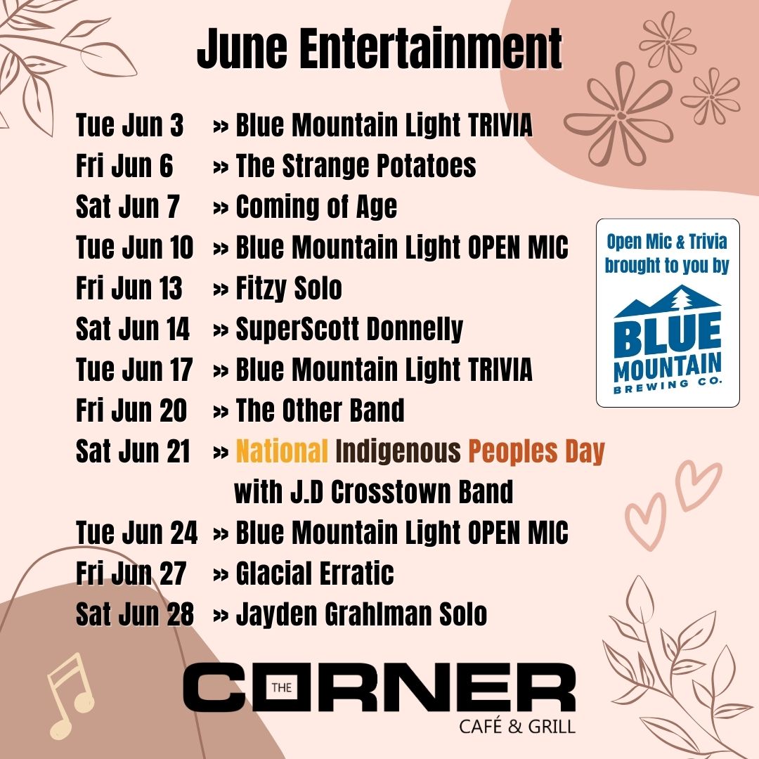 June 2025 - Entertainment & Music Lineup